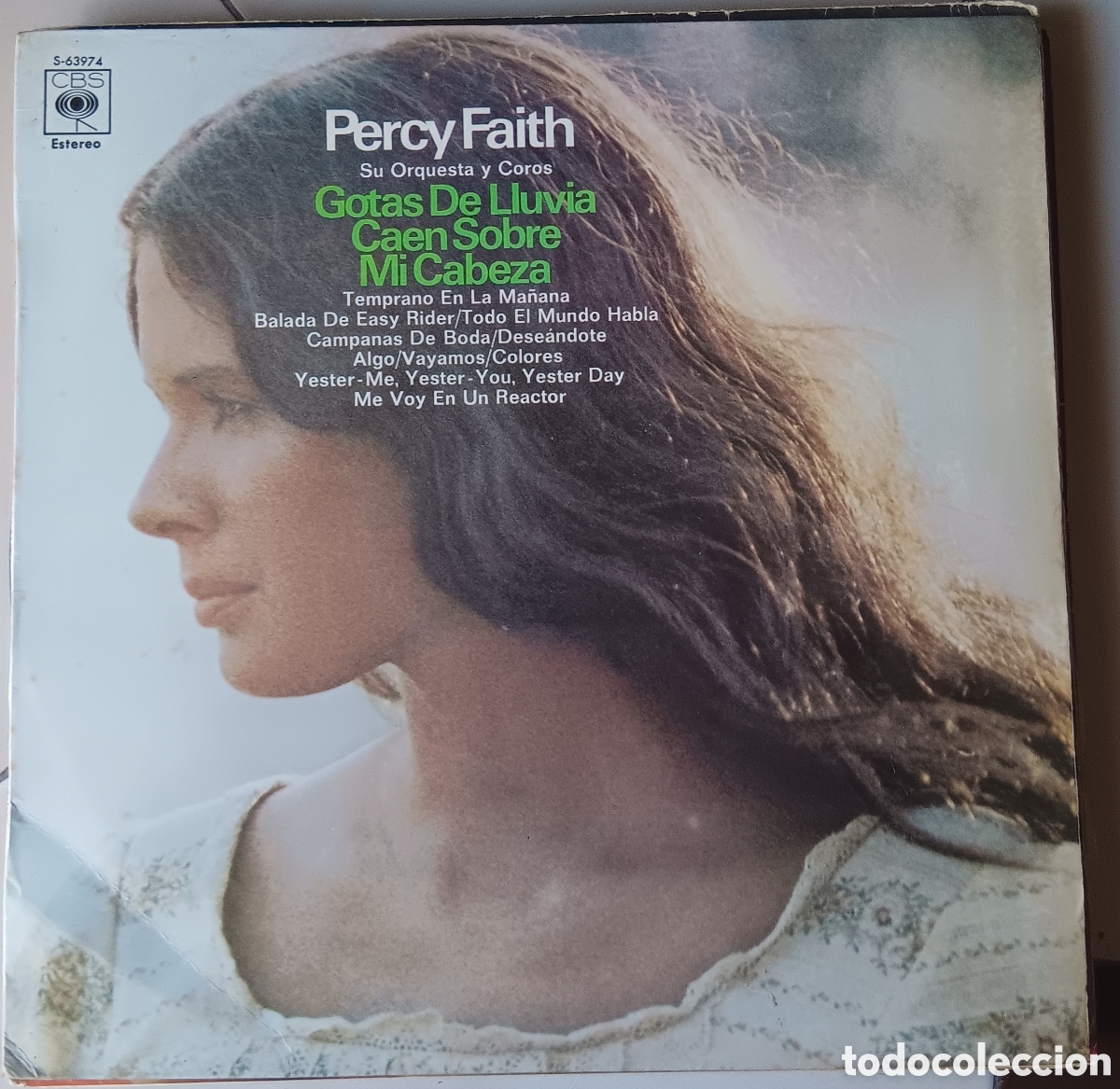Discos de vinilo: MUSICA GOYO ● LP ● PERCY FAITH ● GOTAS DE LLUVIA CAEN SOBRE MI CABEZA ● AA99 X0224 ●