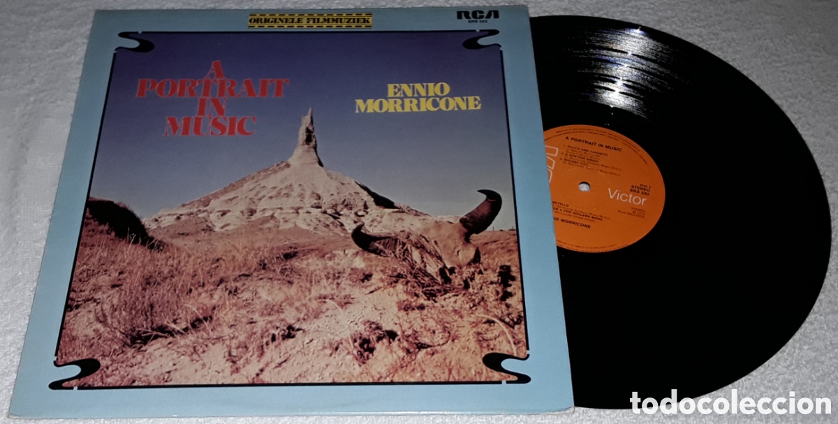 Discos de vinilo: LP - ENNIO MORRICONE - A PORTRAIT IN MUSIC - MADE IN HOLLAND - MORRICONE