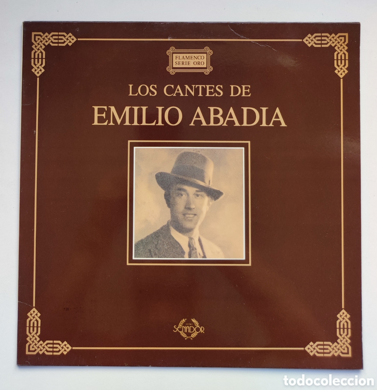 Discos de vinilo: LP 1991 - LOS CANTES DE EMILIO ABAD&Iacute;A / GRABACION DE 1968 EN REUNION DE AFICIONADOS - SENADOR 1991