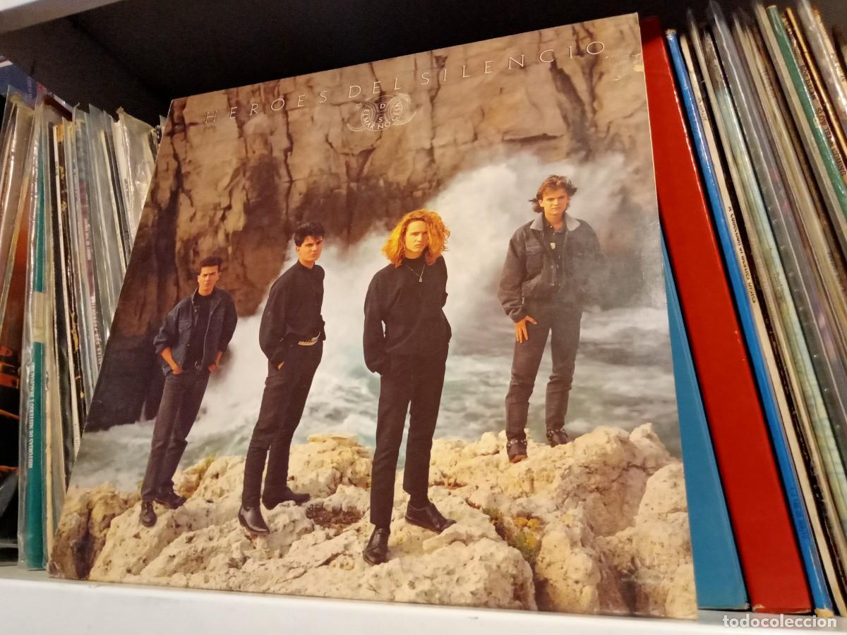 Discos de vinilo: Heroes Del Silencio &ndash; El Mar No Cesa - lp Spain 1988