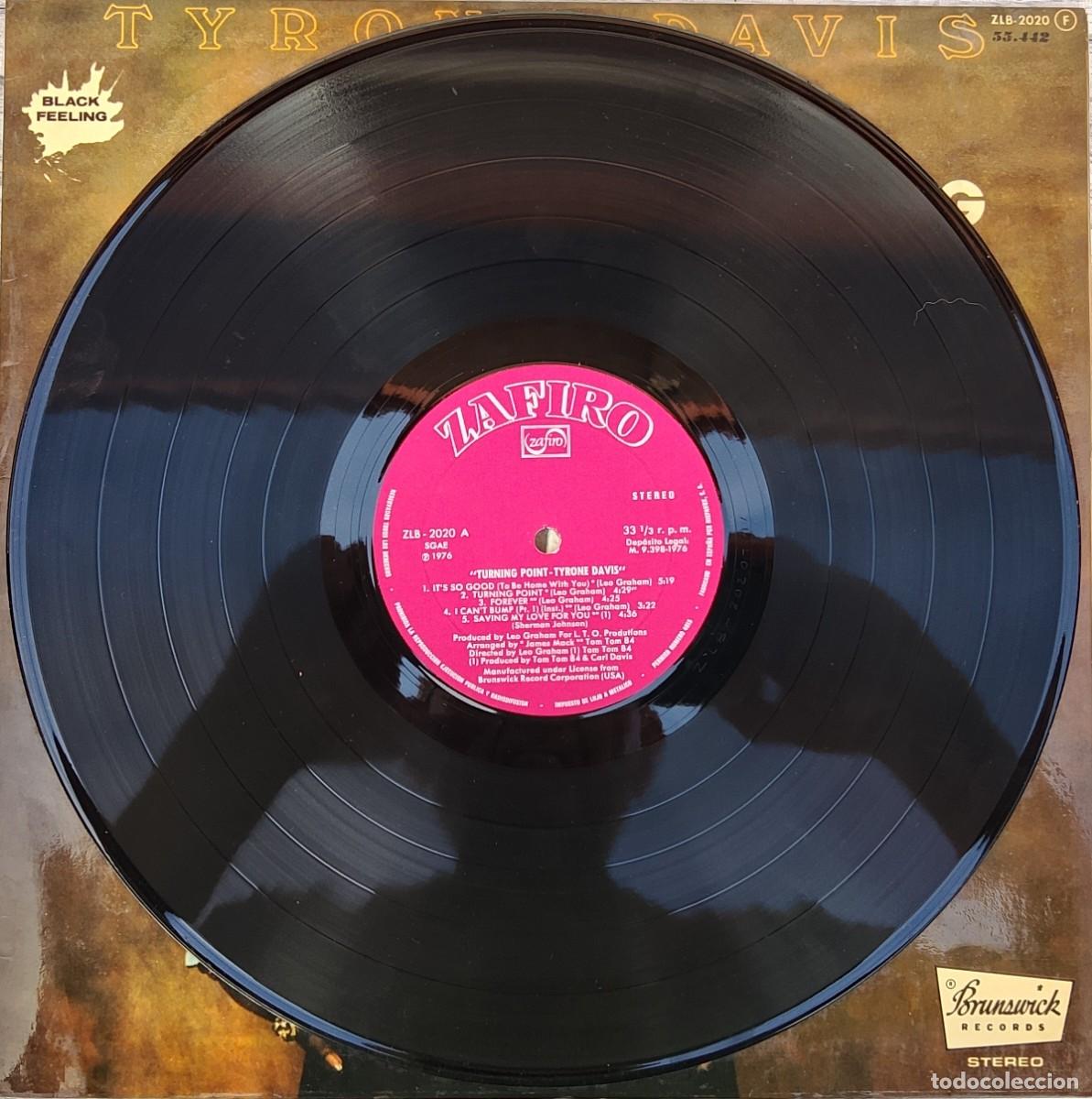 Discos de vinilo: Tyrone Davis. Turning point!. Vinilo LP. - Foto 3