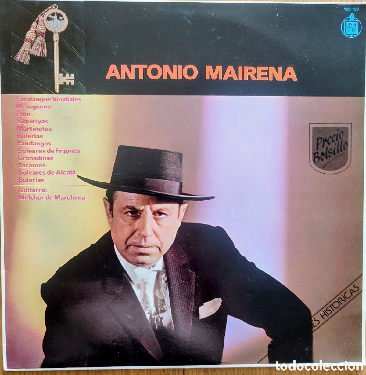 Discos de vinilo: LP CANTANTE FLAMENCO ANTONIO MAIRENA