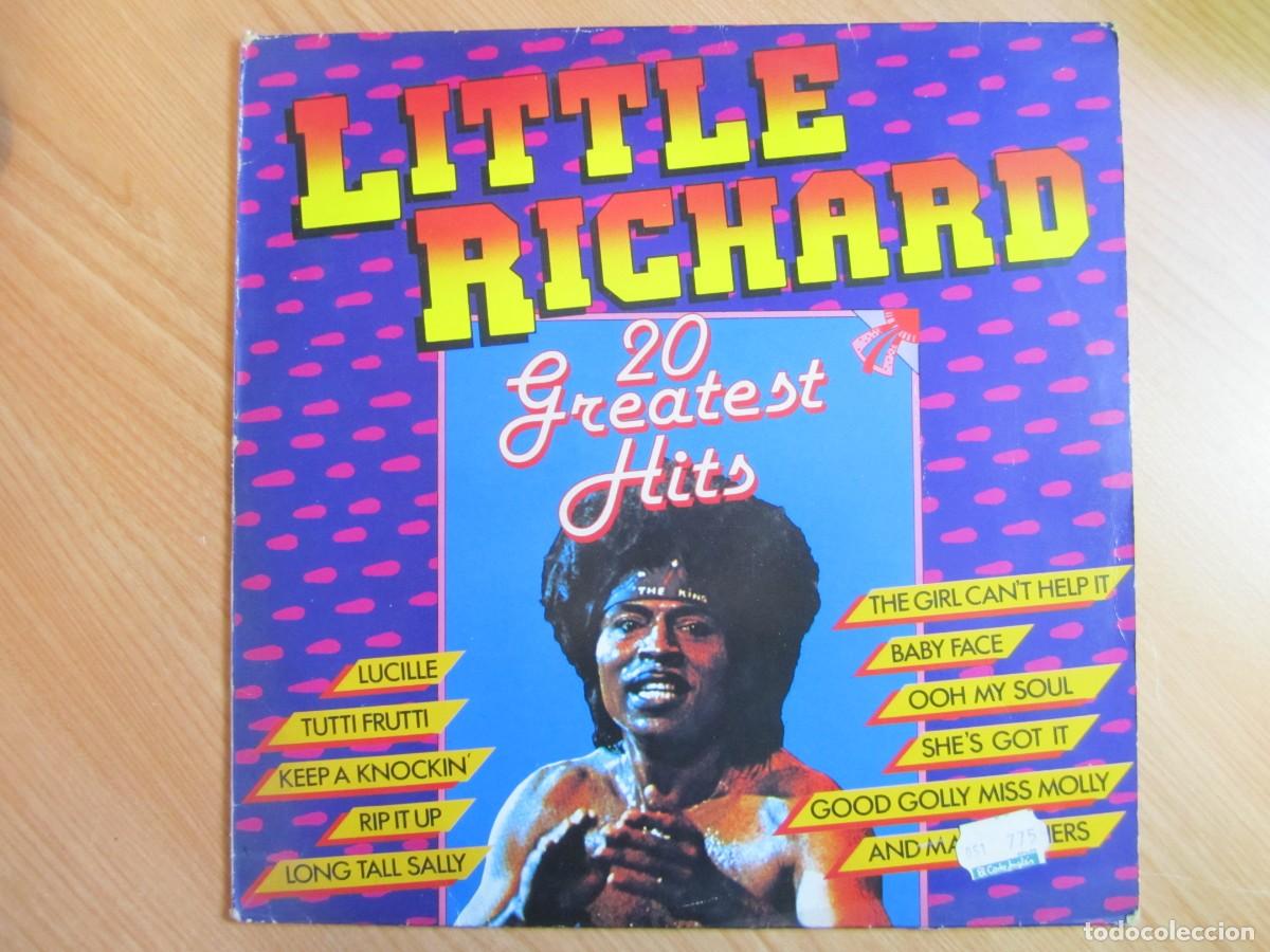 Discos de vinilo: disco vinilo little richard 20 greatest hits
