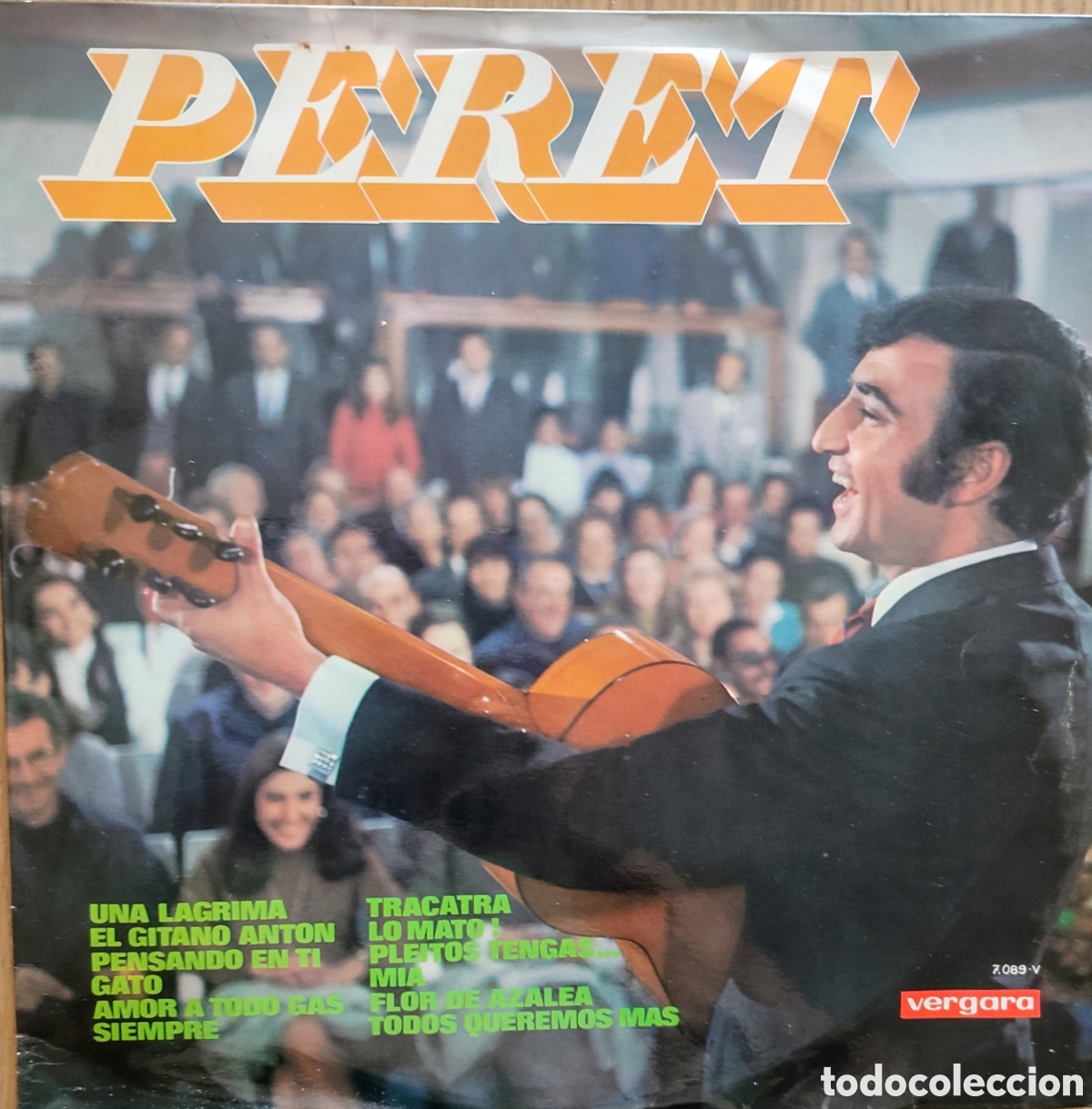 Discos de vinilo: LP CANTANTE FLAMENCO PERET