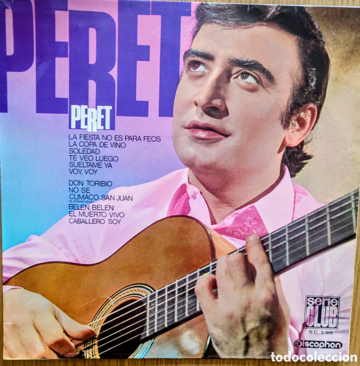 Discos de vinilo: LP CANTANTE FLAMENCO PERET