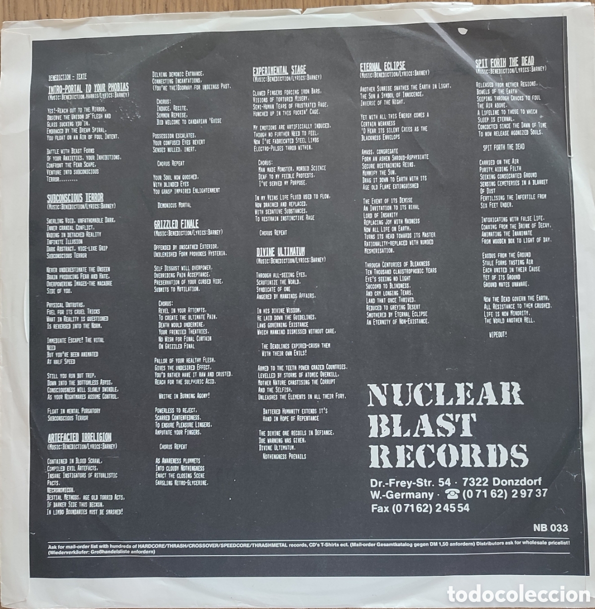 Discos de vinilo: LP BANDAS DE METAL varios - Foto 1