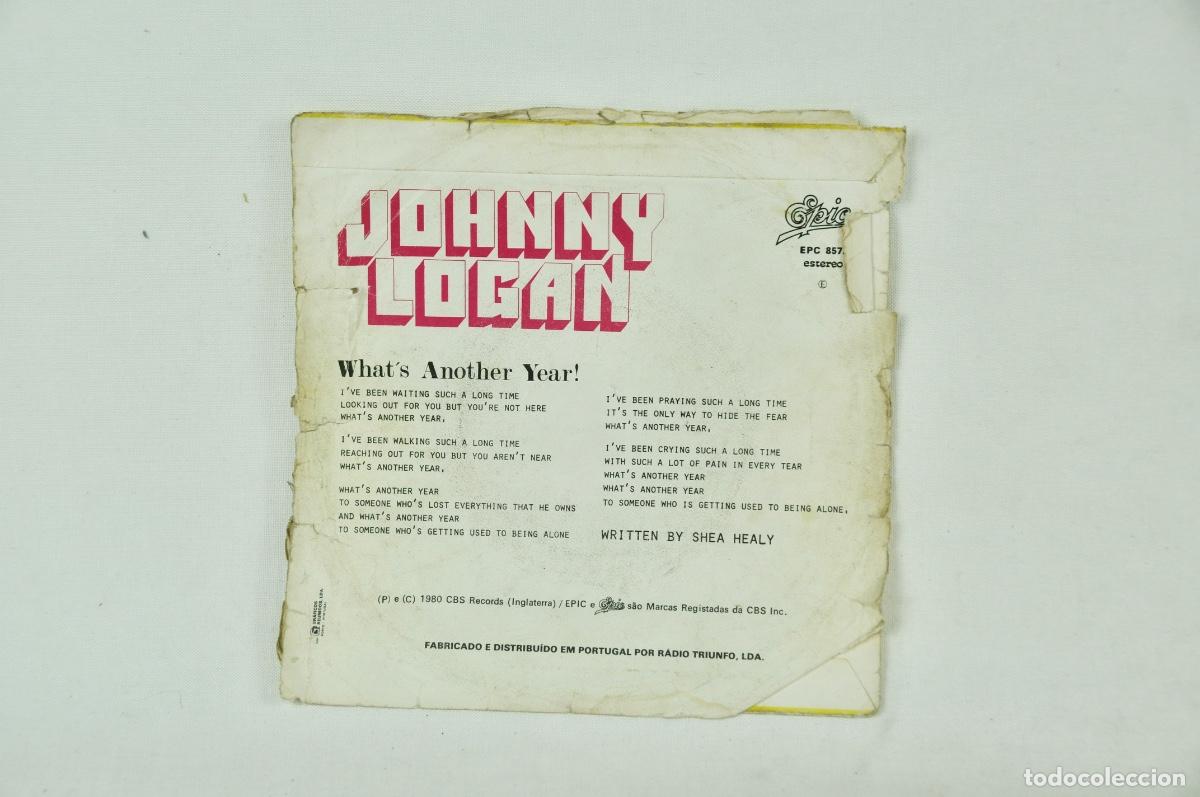 Discos de vinilo: Johnny Logan - what&acute;s another year - Foto 2