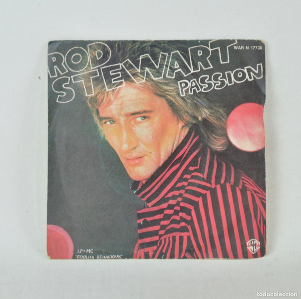 Discos de vinilo: Rod Stewart - Passion a&ntilde;o 1980