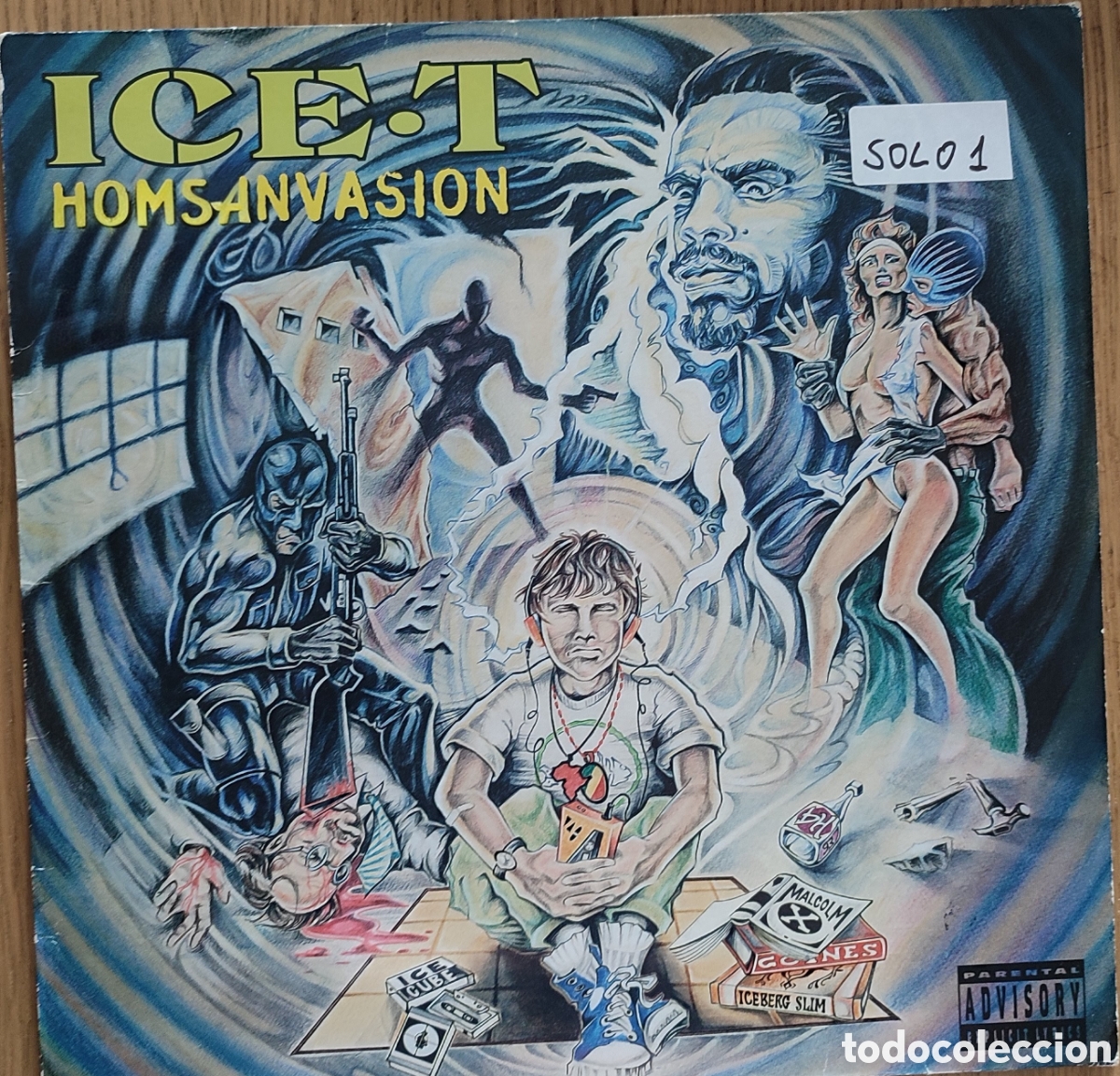 Discos de vinilo: LP solo 1 LP CANTANTES TAP HIP HOP