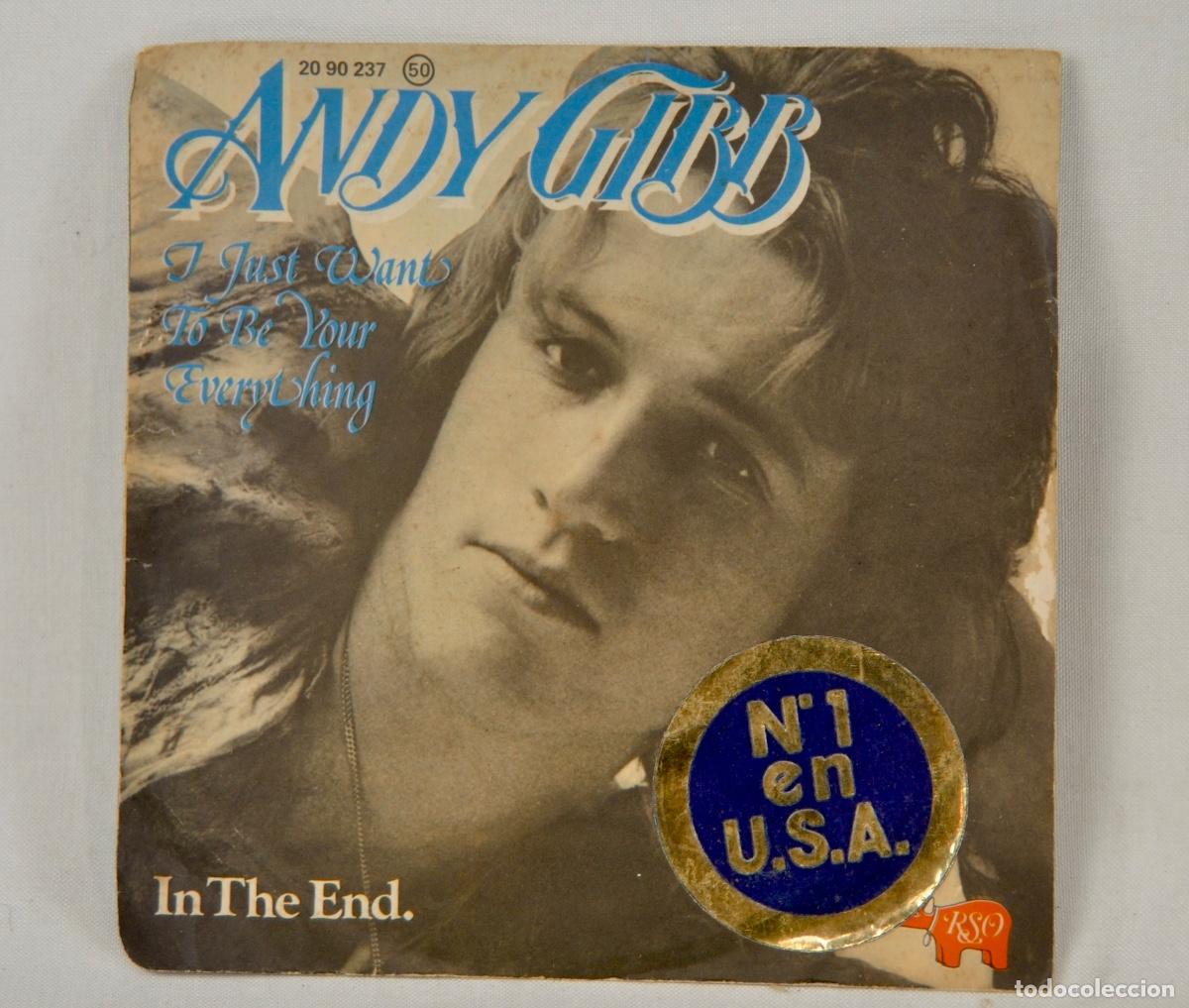 Discos de vinilo: Andy Gibb - I just want to be your everything
