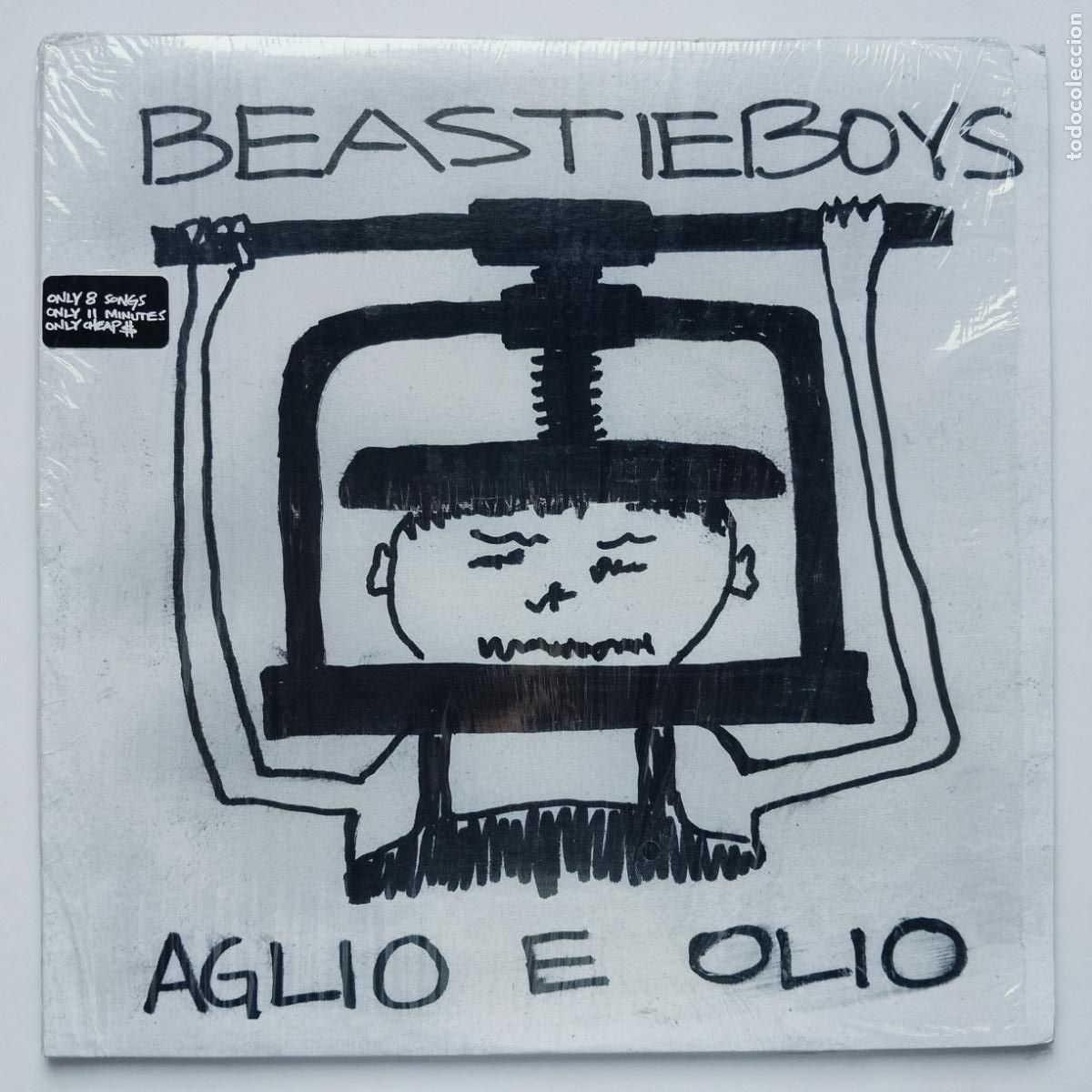 Discos de vinilo: Beastie Boys-Aglio E Olio (12'' Grand Royal 1995) Hardcore, Bad Brains, Minor Threat, Black Flag