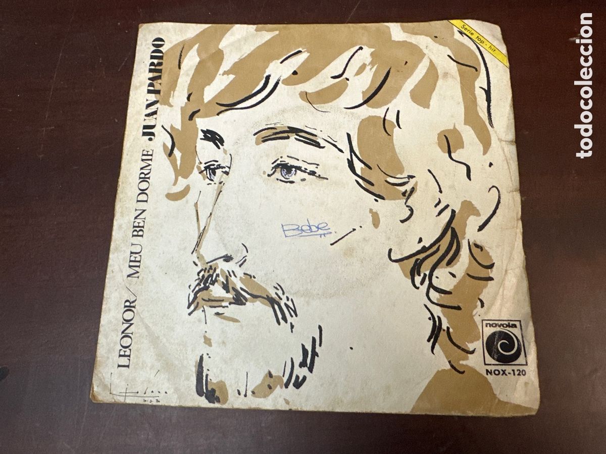Discos de vinilo: JUAN PARDO - LEONOR / MEU BEN DORME - SINGLE 1970