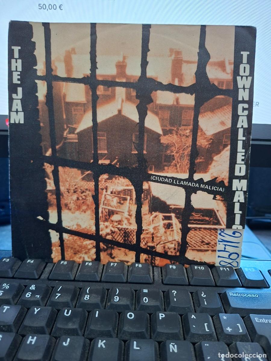 Discos de vinilo: THE JAM - TOWN CALLED MALICE - SINGLE DE VINILO - EDICION ESPA&Ntilde;OLA - C-48