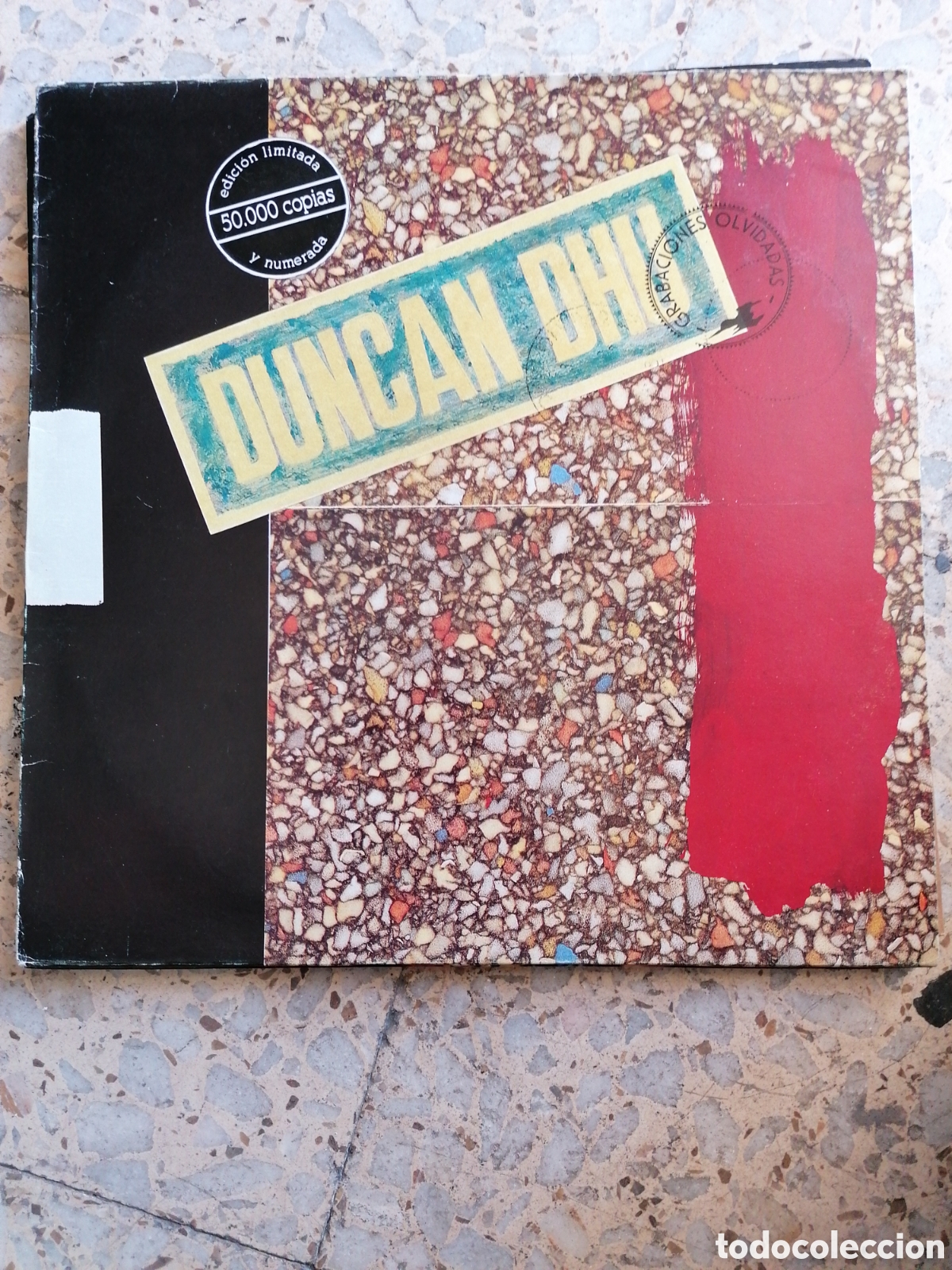 Discos de vinilo: LP DUNCAN DHU GRABACIONES OLVIDADAS 1989 INSERT