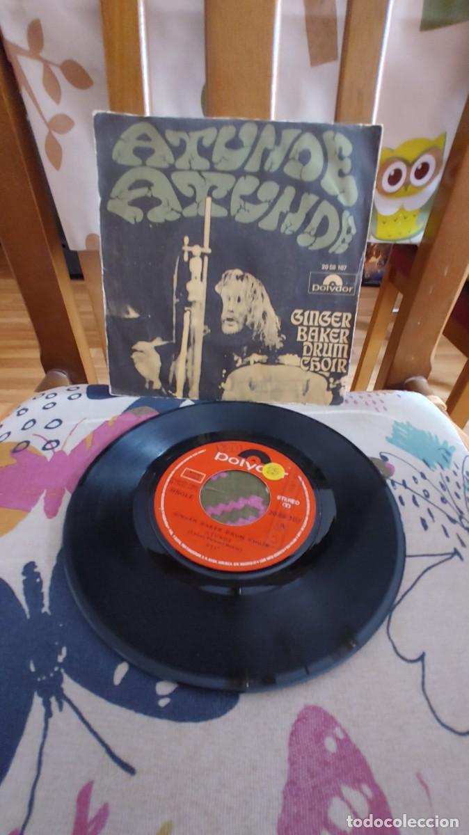Discos de vinilo: GINGER BAKER DRUM CHOIR-SINGLE ATUNDE