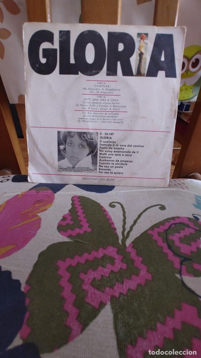 Discos de vinilo: GLORIA-SINGLE CAMINAR - Foto 2
