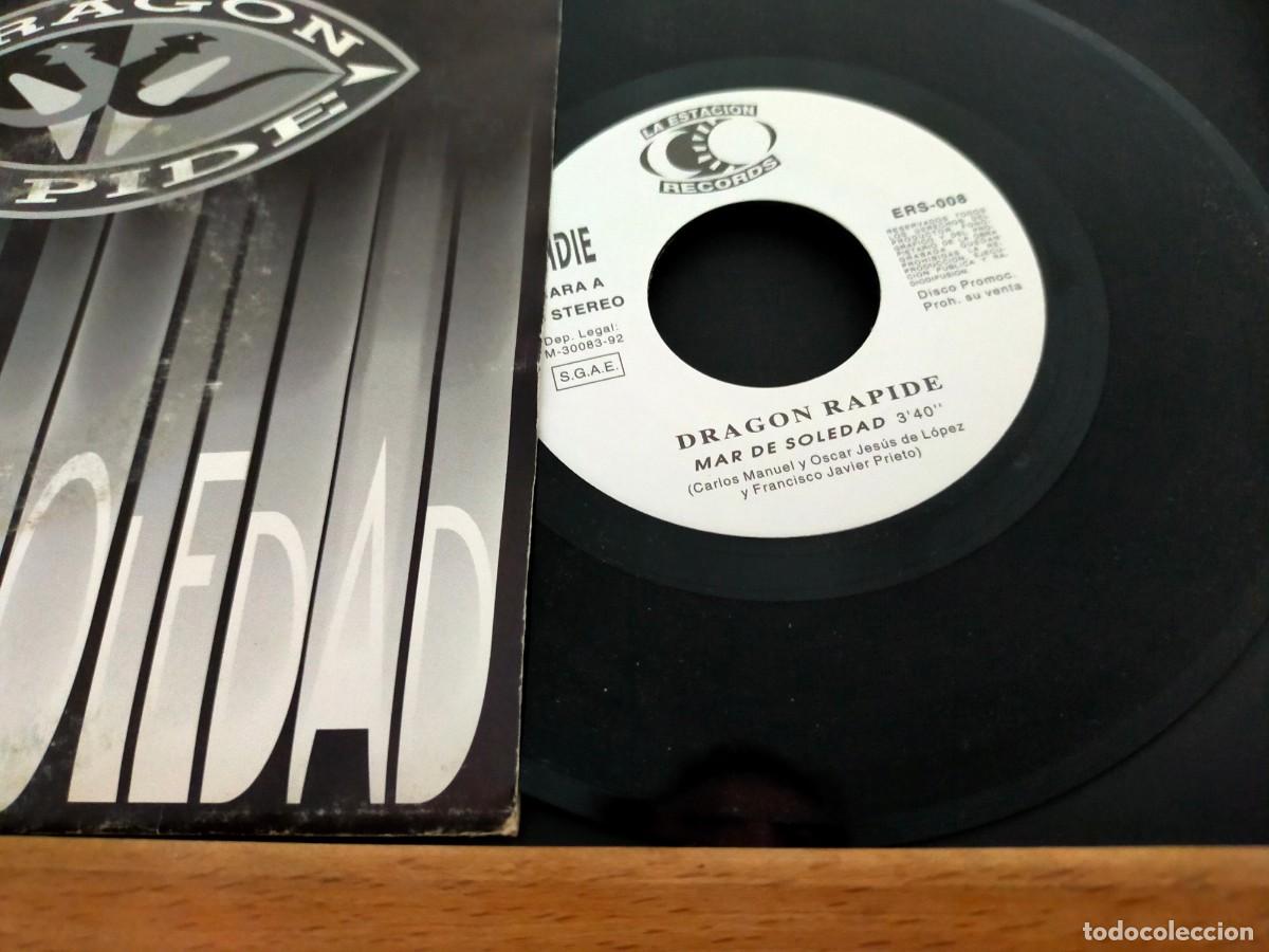 Discos de vinilo: DRAGON RAPIDE. MAR DE SOLEDAD. LA ESTACI&Oacute;N RECORDS. 1 TEMA AMBAS CARAS. 1992
