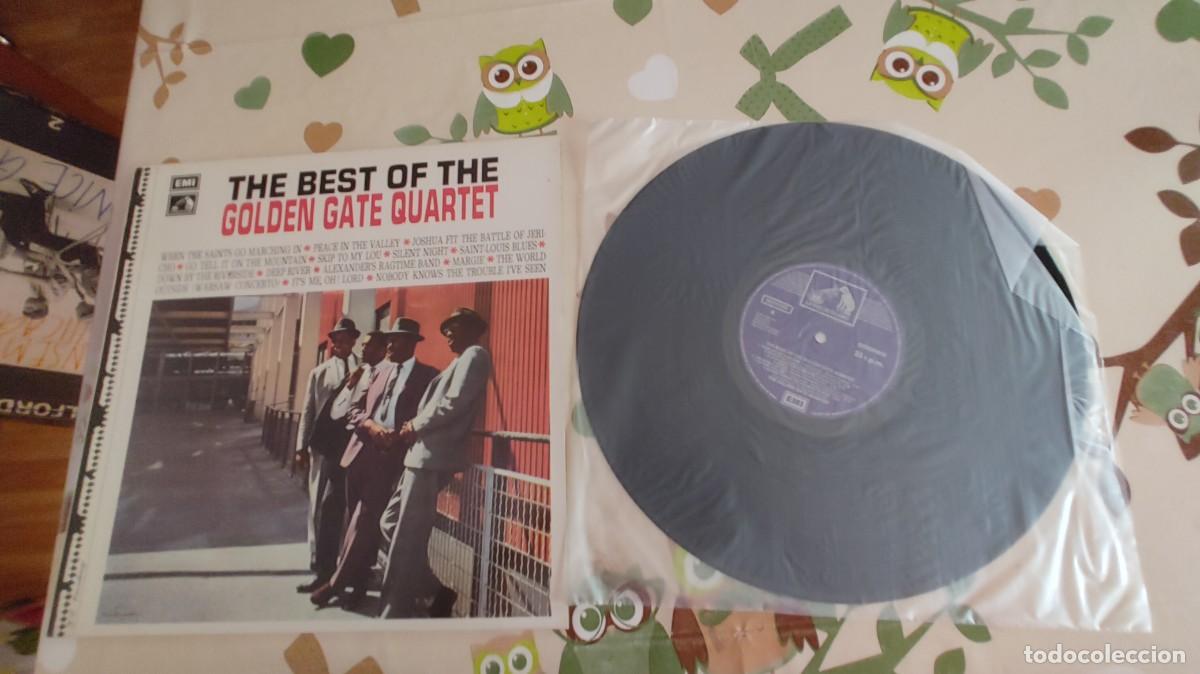 Discos de vinilo: GOLDEN GATE QUARTET-LP THE BEST-NUEVO - Foto 1