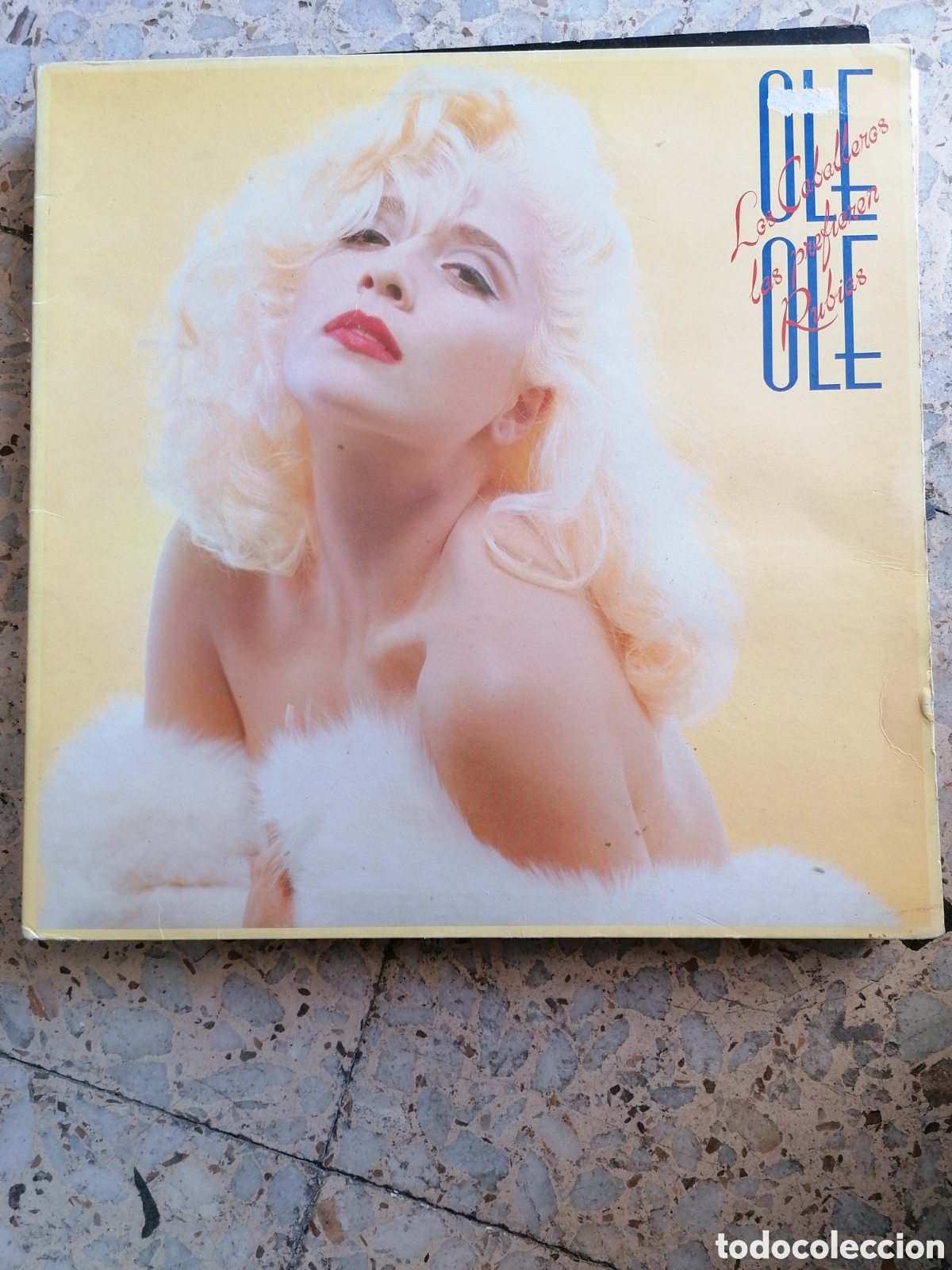 Discos de vinilo: LP OLE OLE LOS CABALLEROS LAS PREFIEREN RUBIAS 1987 PORTADA DOBLE