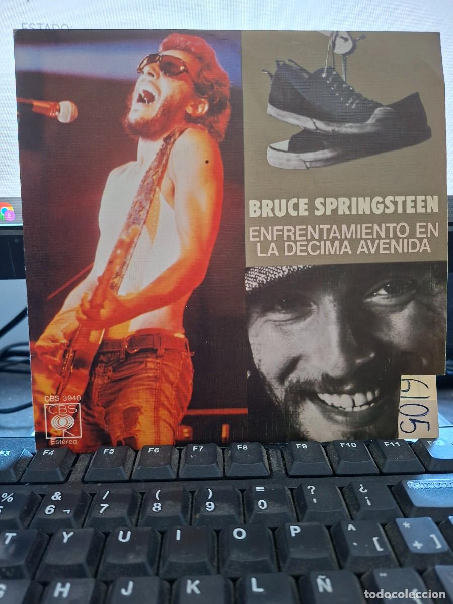 Discos de vinilo: BRUCE SPRINGSTEEN - TENTH AVENUE FREEZE OUT - SINGLE DE VINILO - EDICION ESPA&Ntilde;OLA C-48