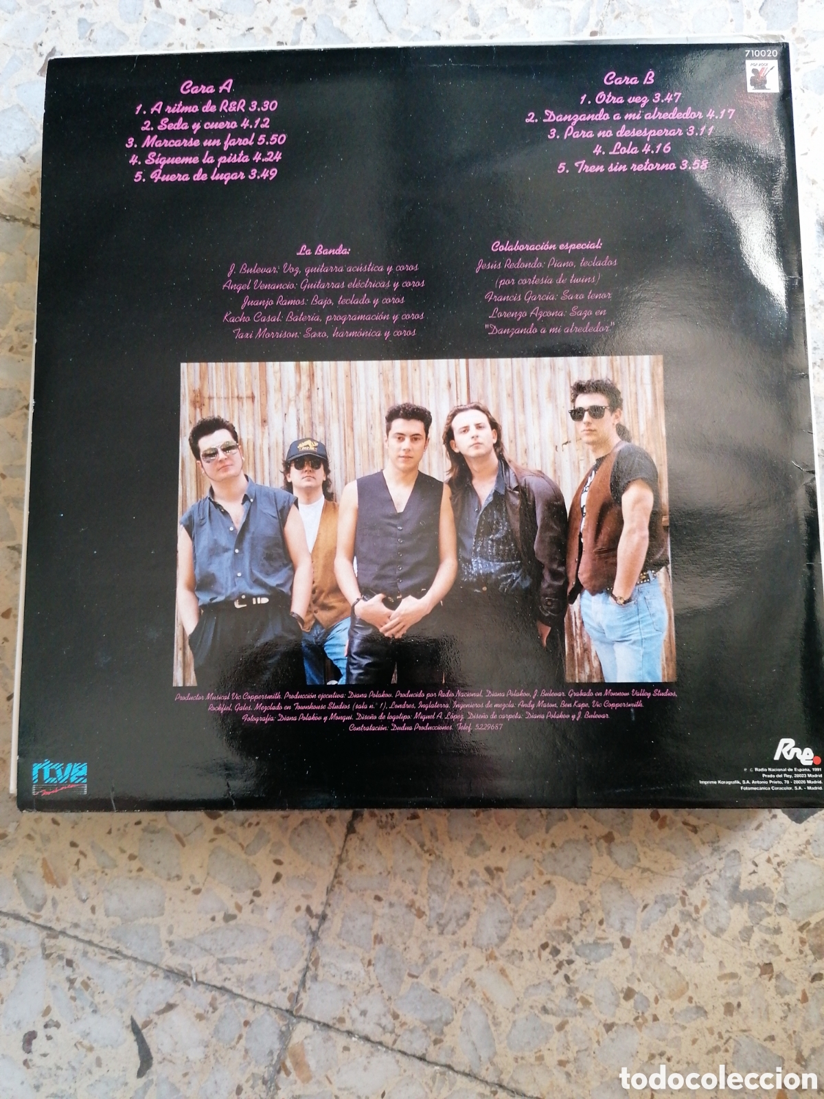 Discos de vinilo: LP J BULEVAR A RITMO DE R&R 1991 INSERT EX - Foto 2