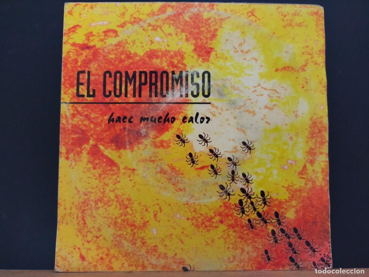 Discos de vinilo: EL COMPROMISO. HACE MUCHO CALOR. LV PRODUCCIONES. 1 TEMA. 1992