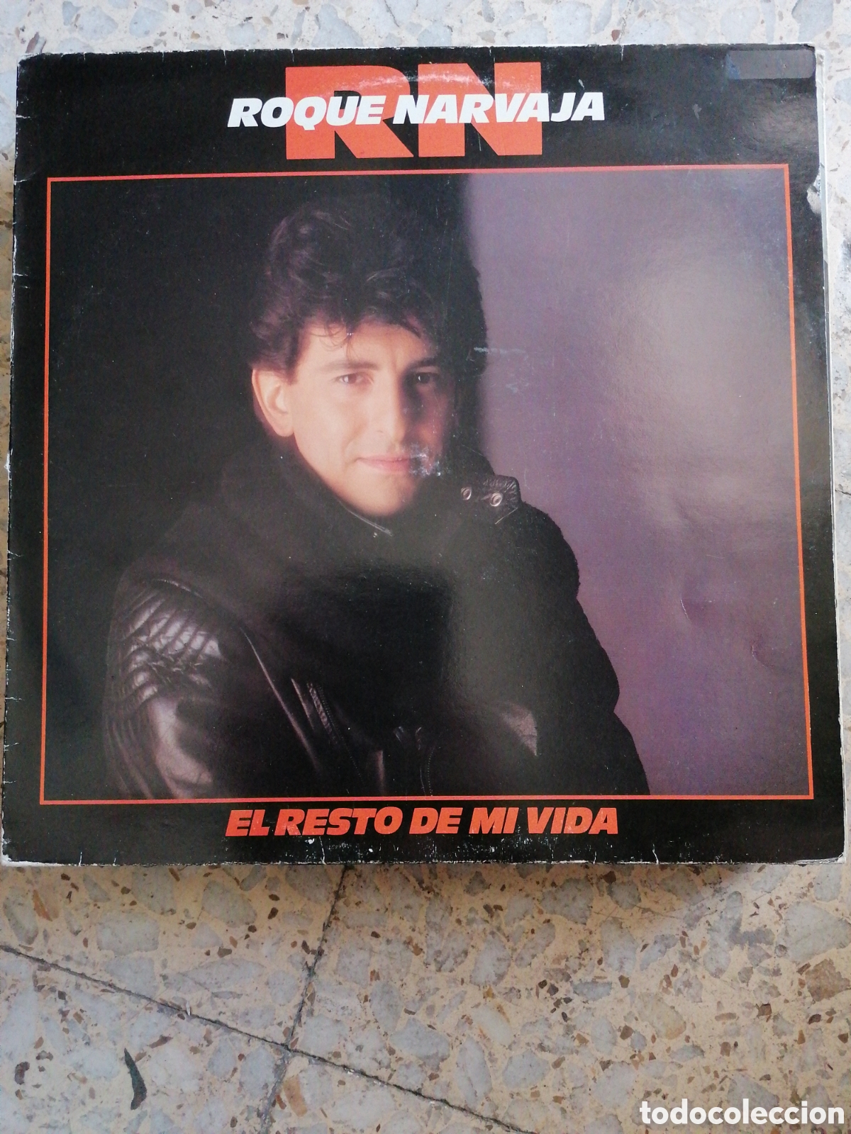 Discos de vinilo: LP ROQUE NARVAJA EL RESTO DE MI VIDA 1985 - Foto 1