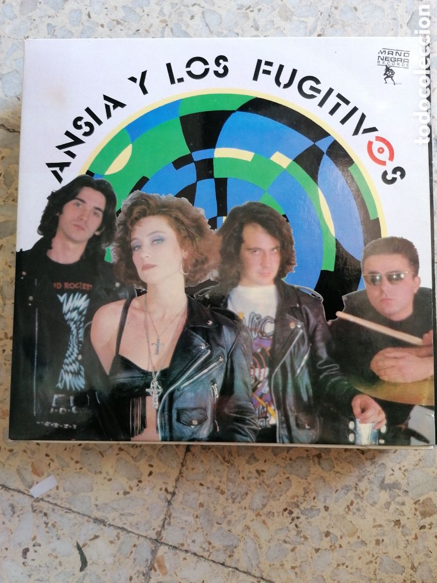 Discos de vinilo: LP ANSIA Y LOS FUGITIVOS 1990 - Foto 1