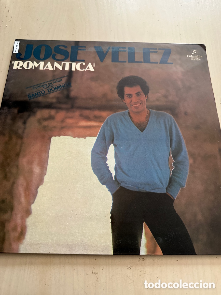 Discos de vinilo: VIN7812 Jos&eacute; V&eacute;lez rom&aacute;ntica VINILO SEGUNDA MANO
