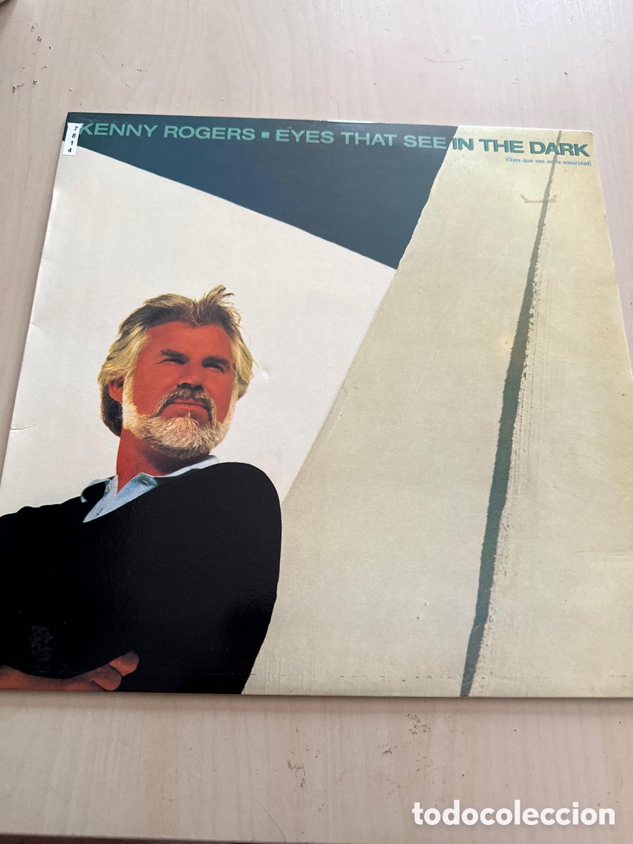 Discos de vinilo: VIN7814 kenny rogers eyes that see in the dark VINILO SEGUNDA MANO