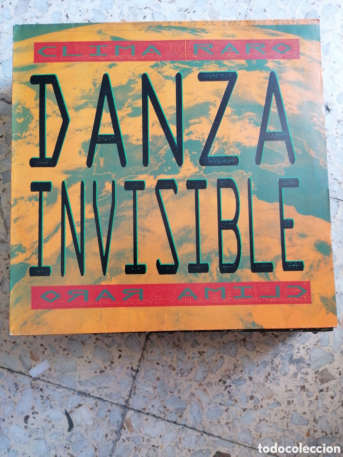 Dischi in vinile: LP DANZA INVISIBLE CLIMA RARO 1993 INSERT EX