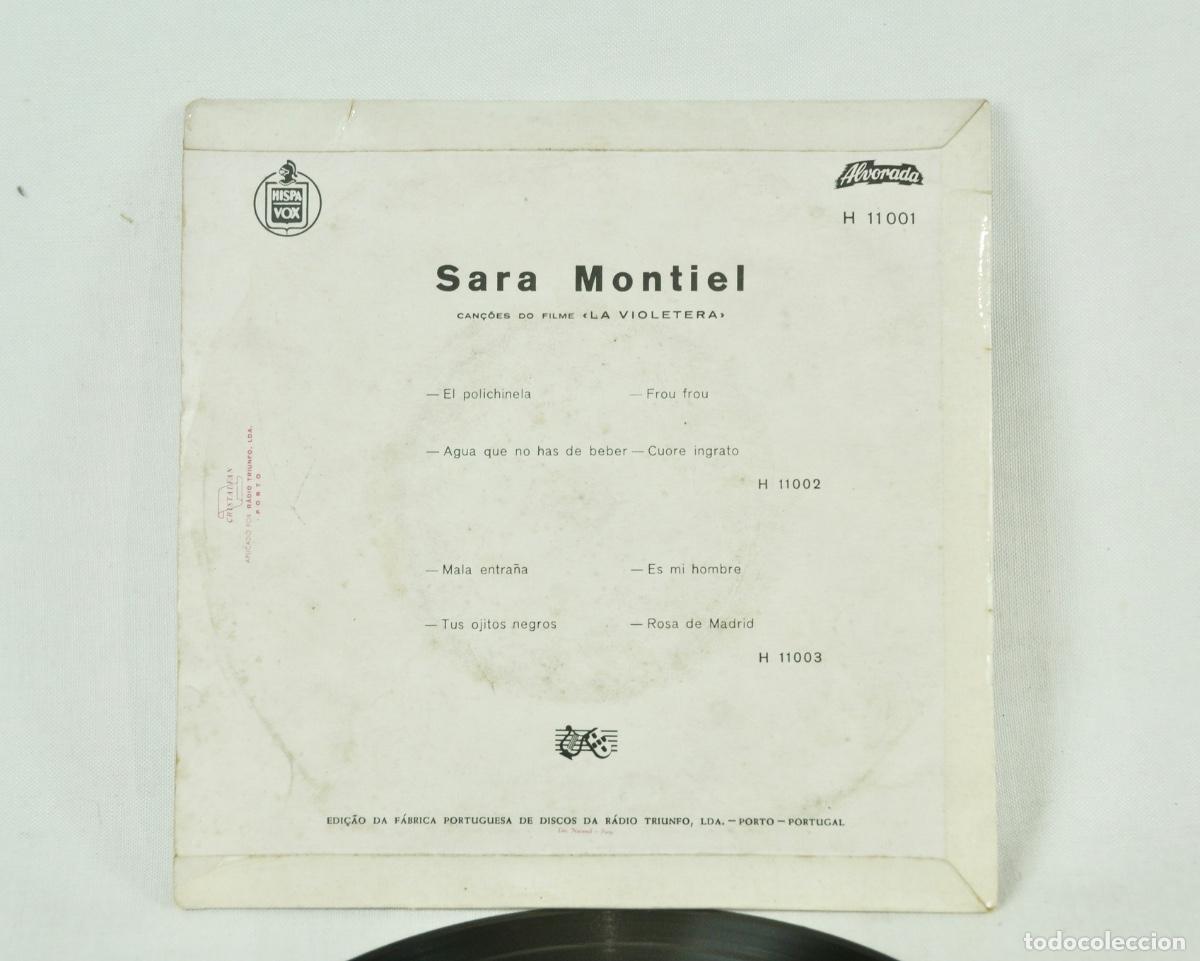 Discos de vinilo: Sara Montiel - BSO La violetera - Foto 2