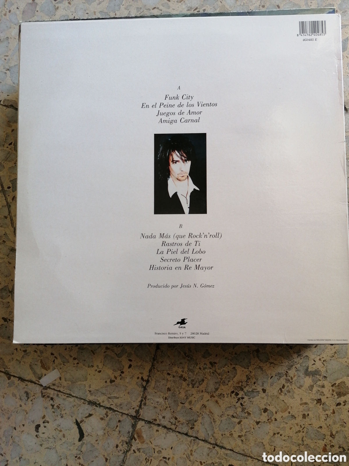 Discos de vinilo: LP CABARET POP REALIDAD VIRTUAL DE ROCK N ROLL 1992 INSERT - Foto 2