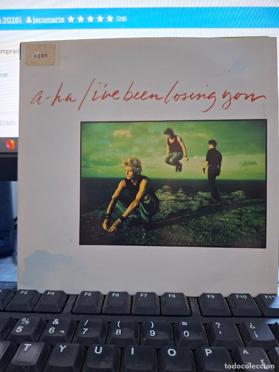 Discos de vinilo: A HA - I'VE BEEN LOSING YOU - SINGLE DE VINILO EDICION ESPA&Ntilde;OLA PROMOCIONAL - C-49