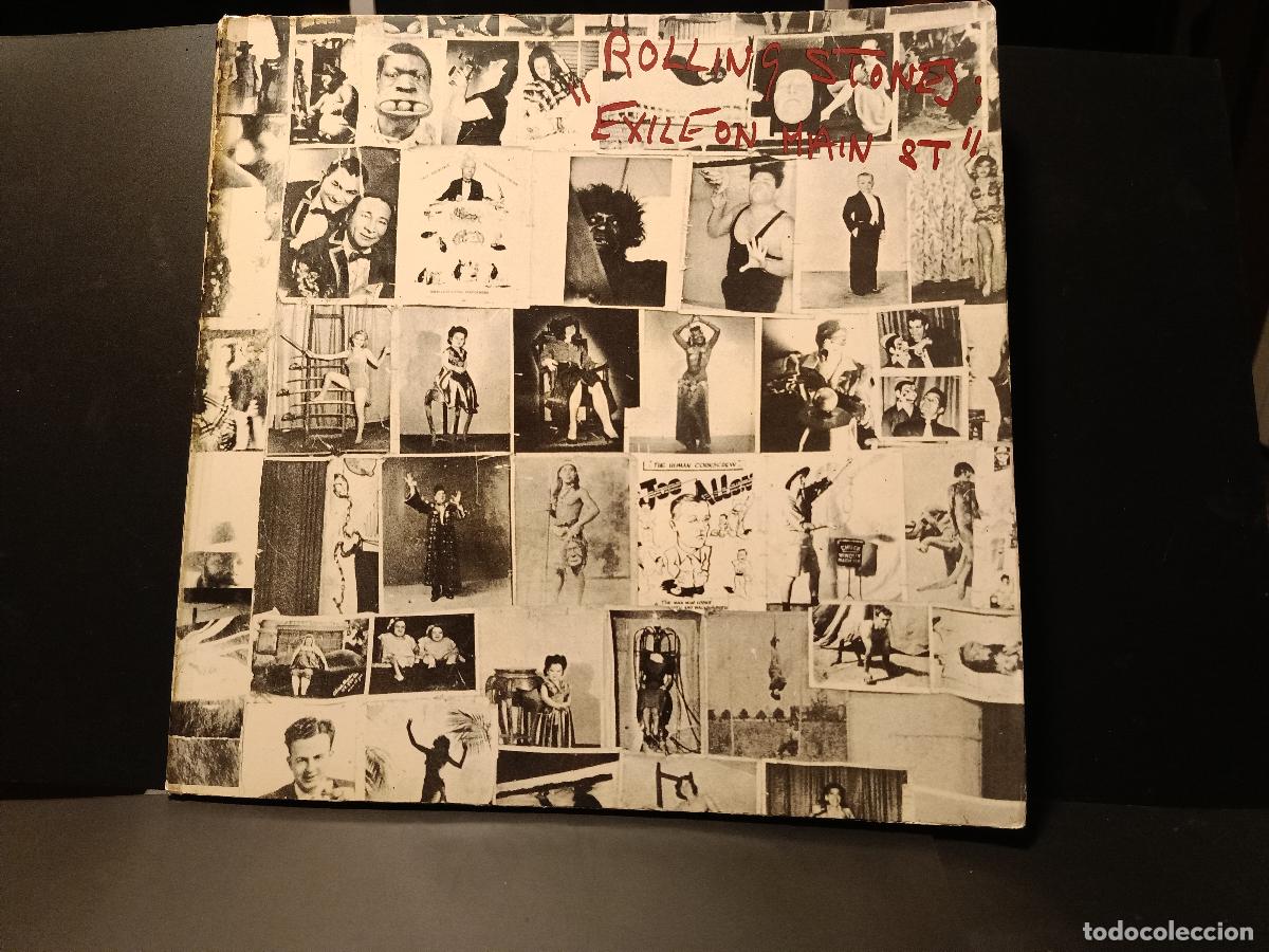 Discos de vinilo: THE ROLLING STONES EXILE ON MAIN STREET LP ESPA&Ntilde;A 1972 PDELUXE