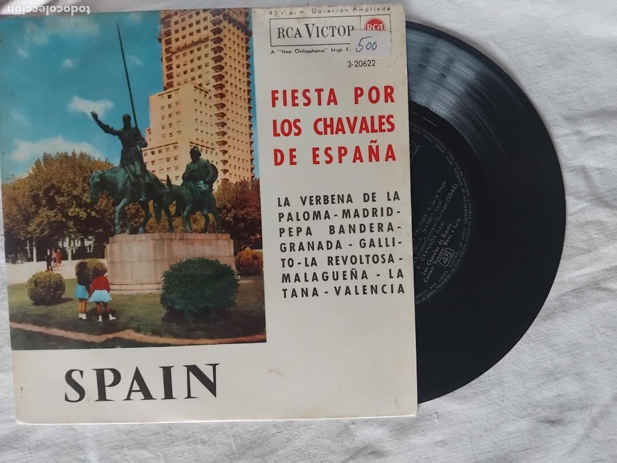 Discos de vinilo: FIESTA POR LOS CHAVALES DE ESPA&Ntilde;A. EP RCA 1963.