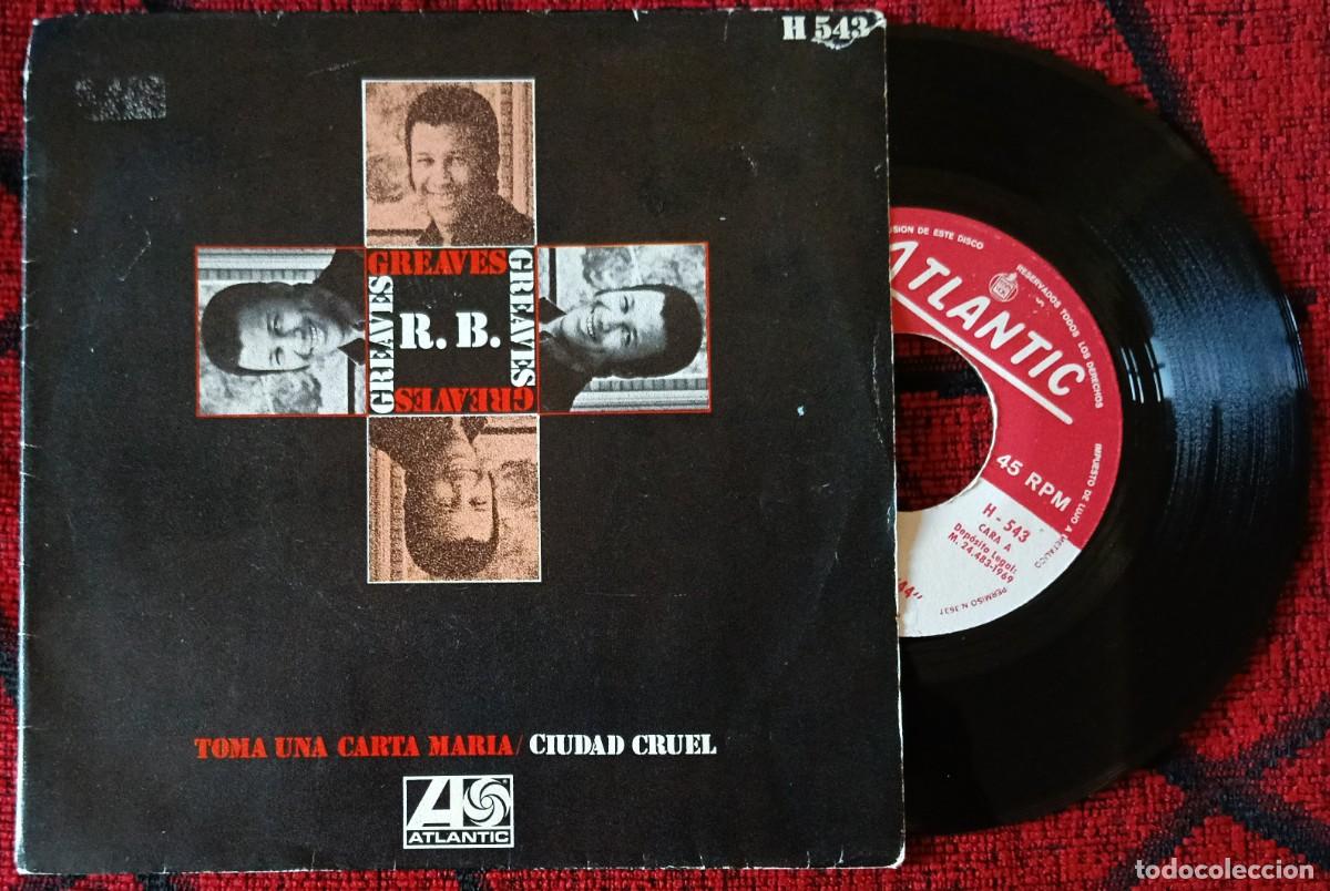 Discos de vinilo: R. B. GREAVES ** Take A Letter Maria ** SINGLE VINILO 1969