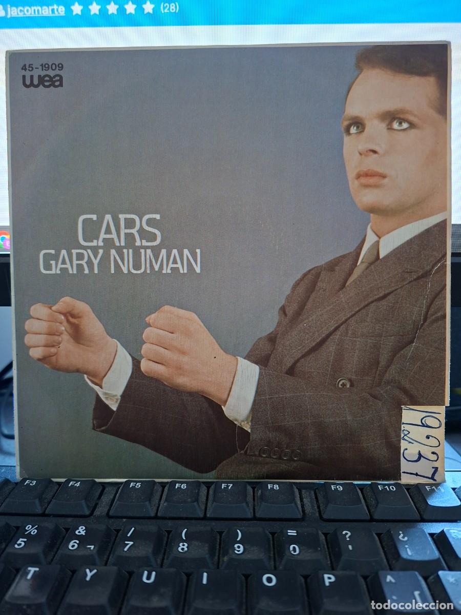 Dischi in vinile: GARY NUMAN - CARS - SINGLE DE VINILO EDICION ESPA&Ntilde;OLA - C-48