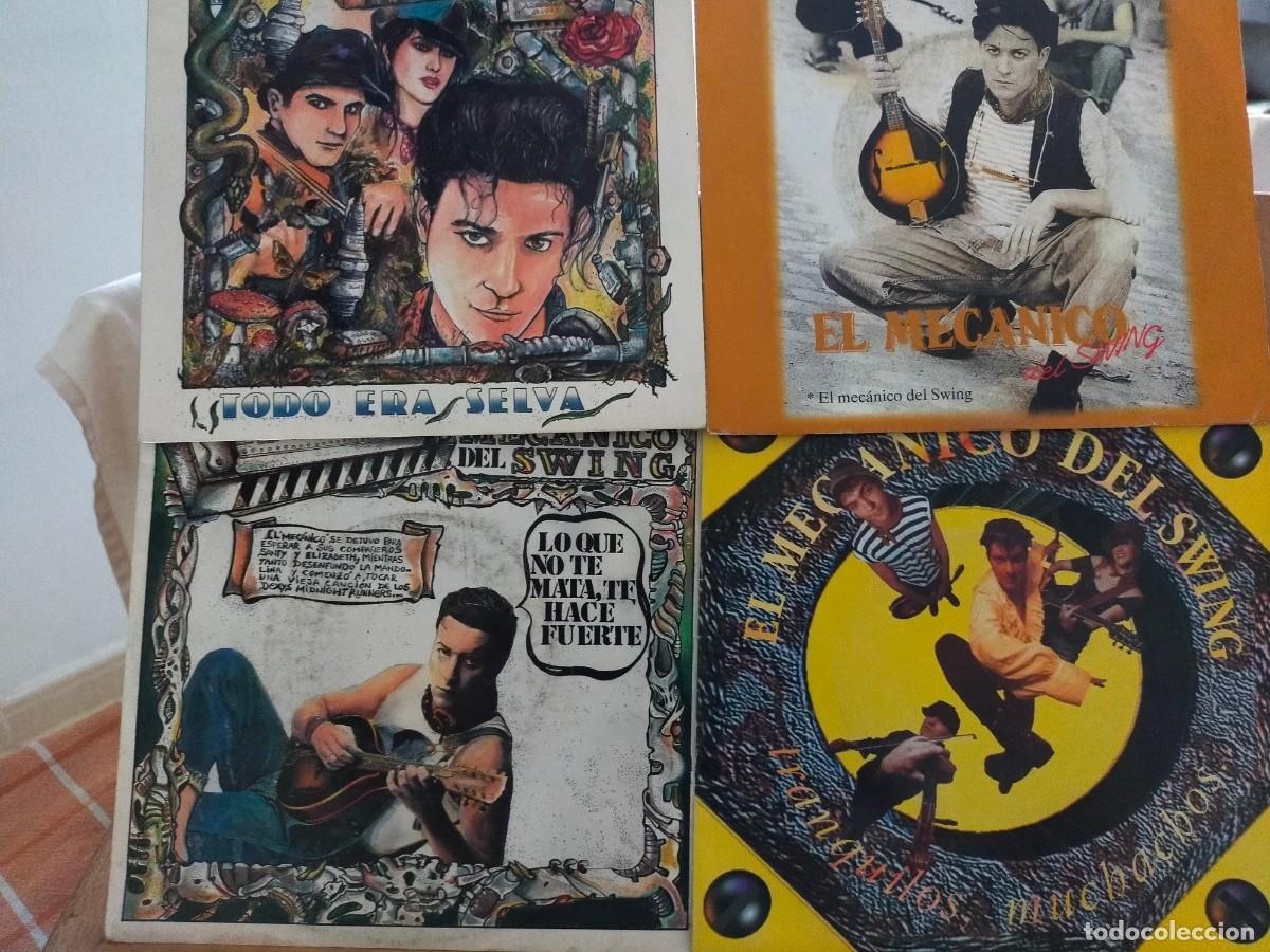 Discos de vinilo: EL MEC&Aacute;NICO DEL SWING. LOTE DE 4 SINGLES. SONO RECORDS. 1991 Y 1992.