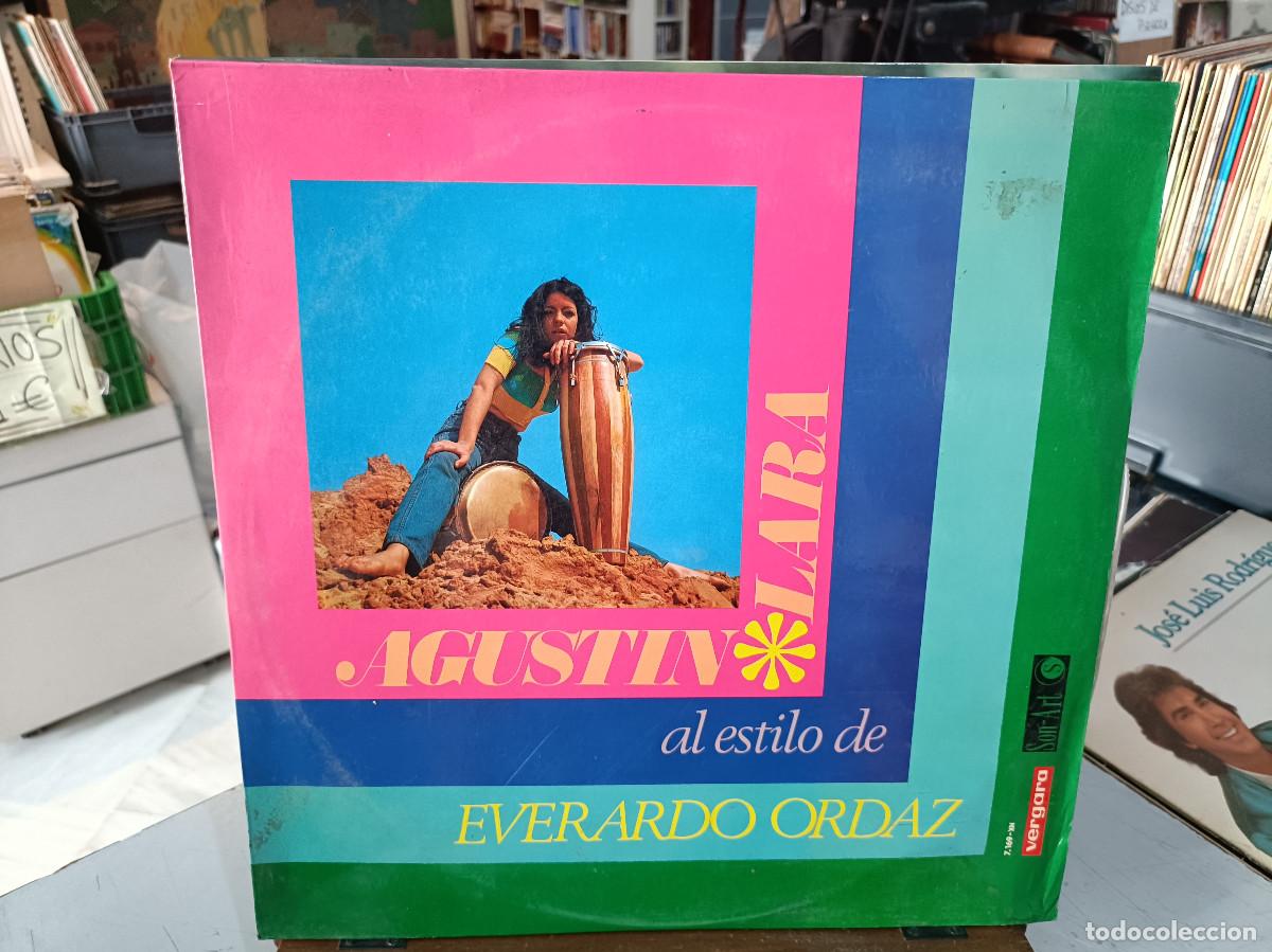 Discos de vinilo: Agust&iacute;n Lara - Al estilo de Everardo Ordaz - LP. sello Vergara 1969