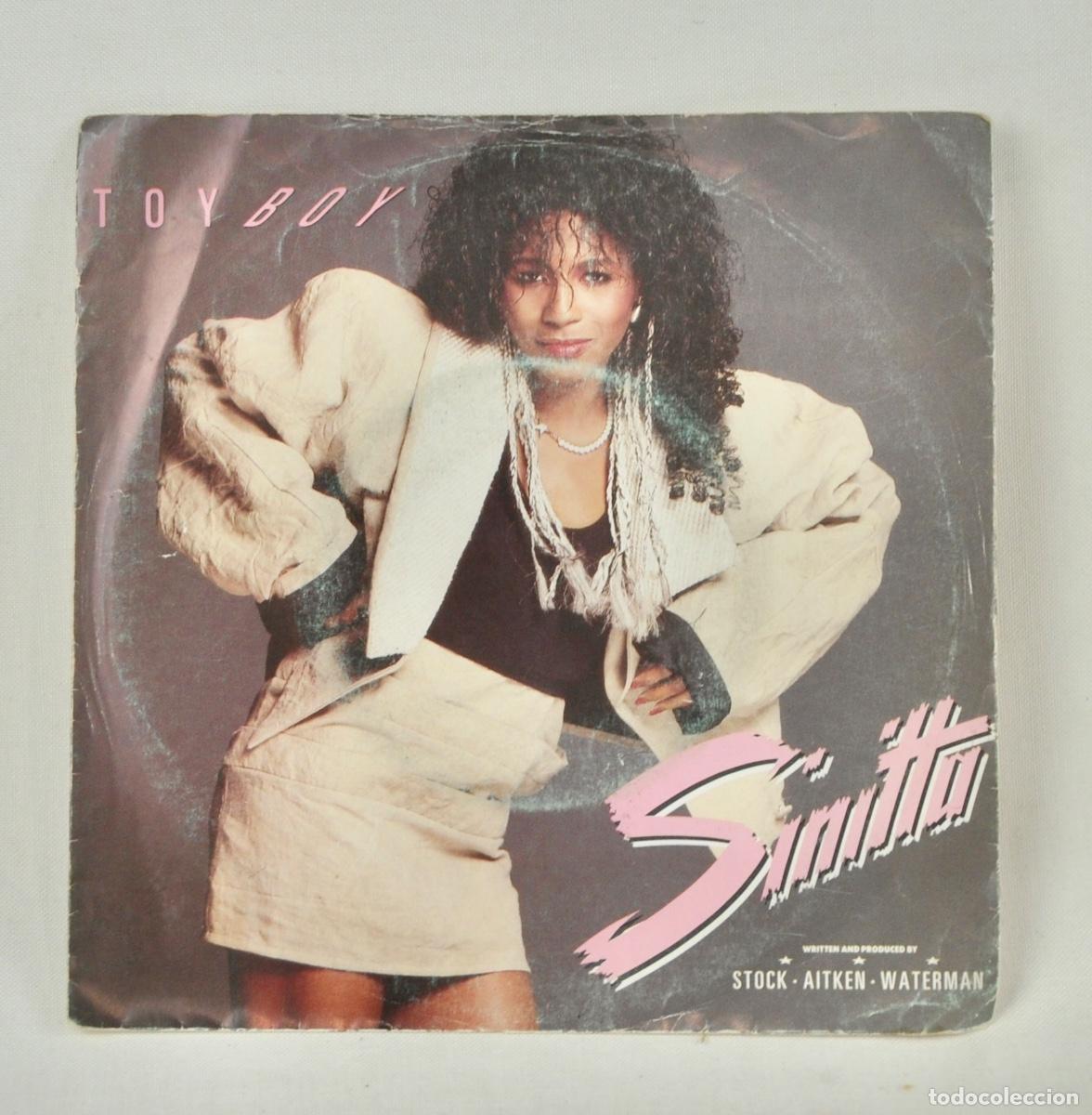 Discos de vinilo: Sinitta - Toy Boy a&ntilde;o 1987 - Foto 1