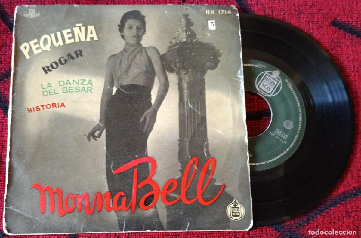 Discos de vinilo: MONNA BELL ** Peque&ntilde;a ** SINGLE VINILO EP 1959