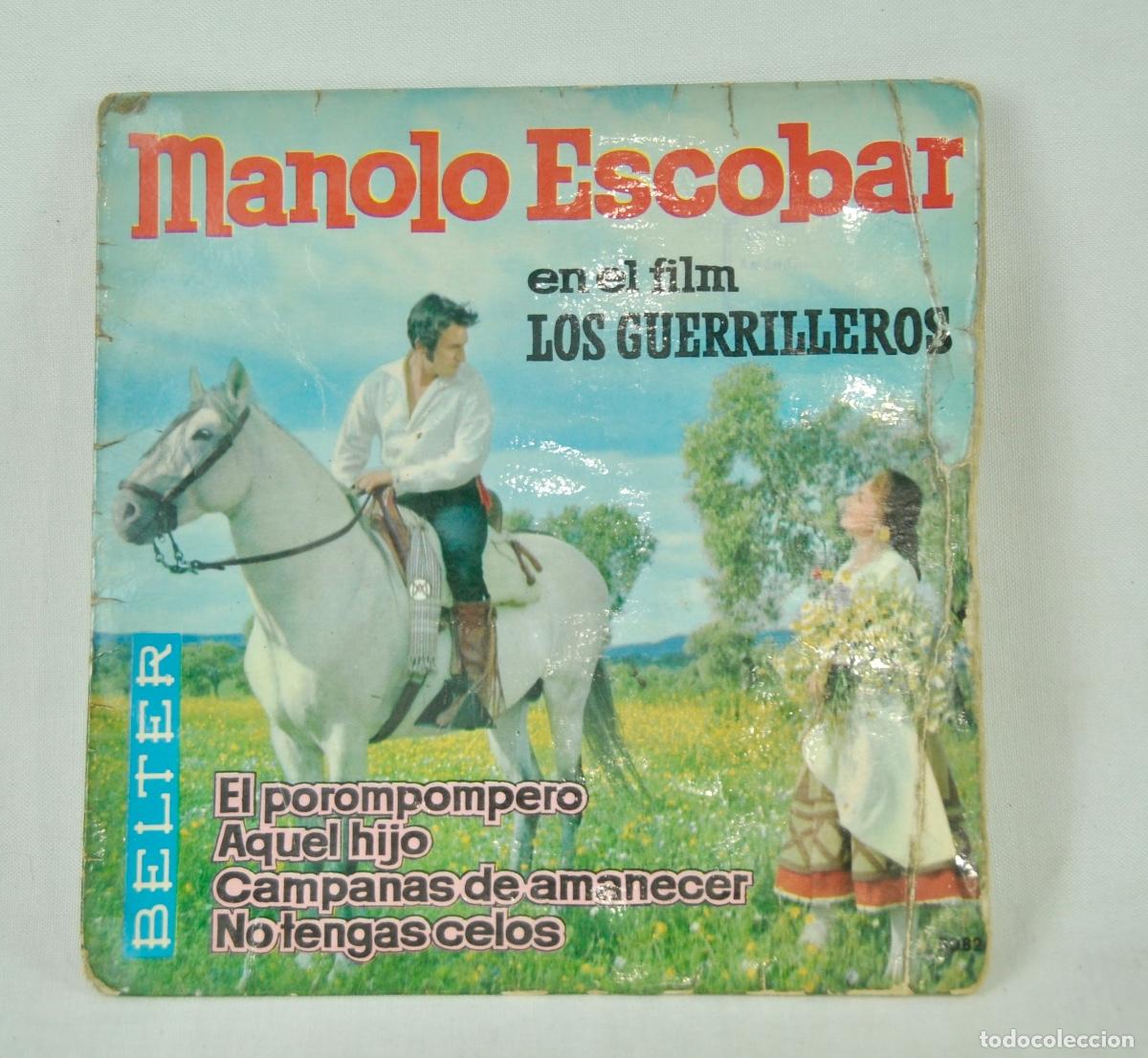 Discos de vinilo: Manolo Escobar - Bso Los Guerrilleros