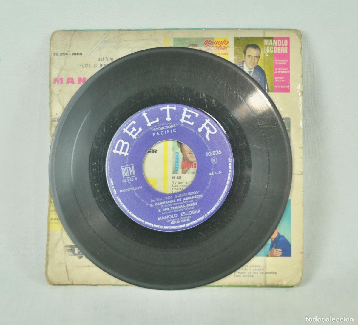 Discos de vinilo: Manolo Escobar - Bso Los Guerrilleros - Foto 3