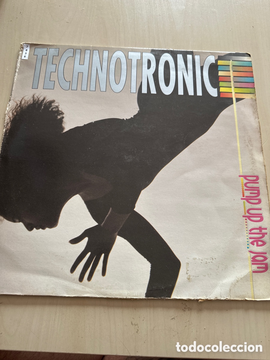 Discos de vinilo: VIN7836 techno tronic VINILO SEGUNDA MANO