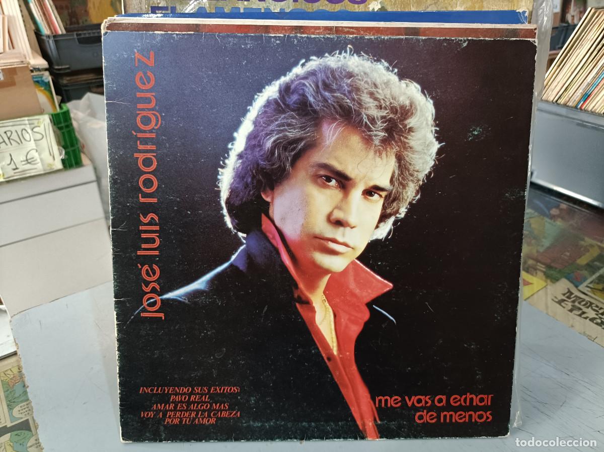 Discos de vinilo: Jose Luis Rodriguez - Me vas a echar de menos - LP. sello Ariola 1980
