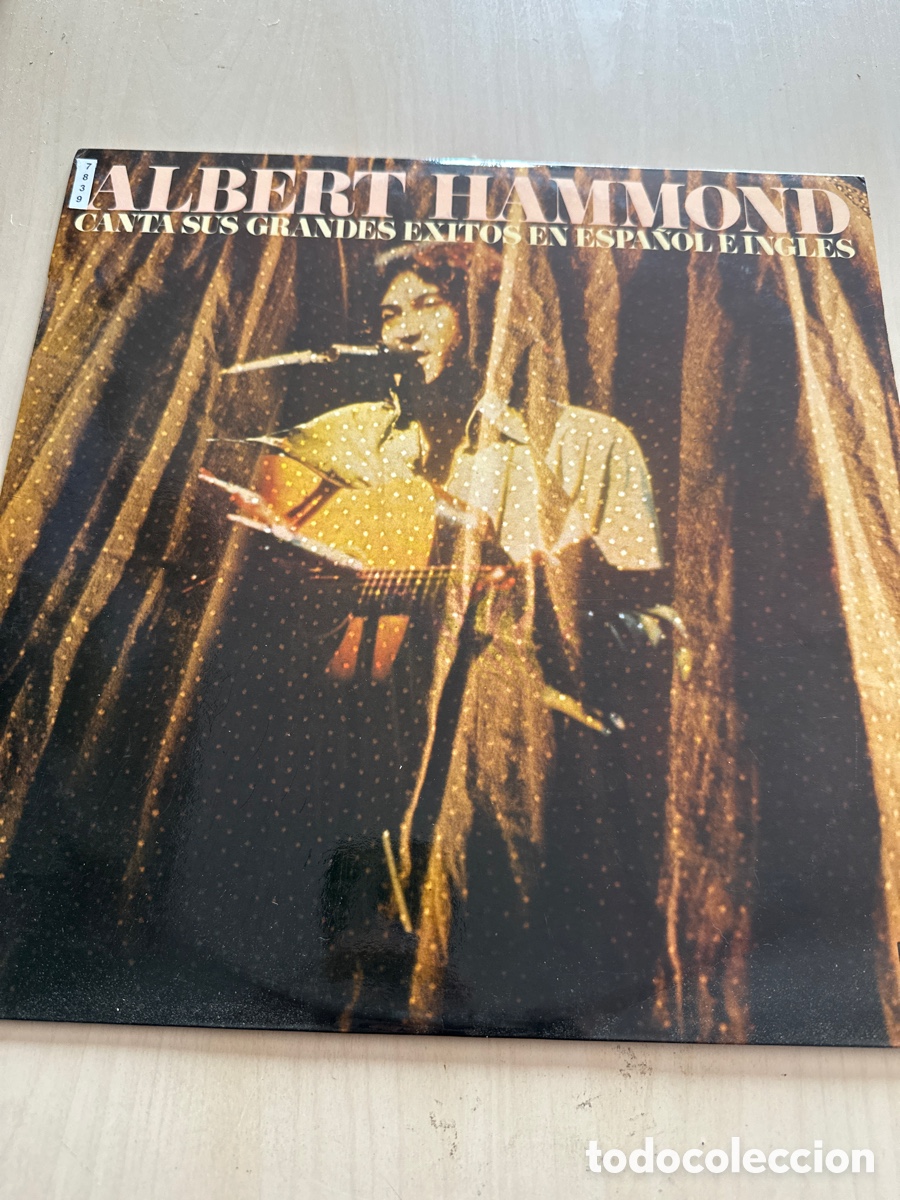 Vinyl-Schallplatten: VIN7839 Albert hamond canta sus grandes &eacute;xitos en espa&ntilde;ol e ingl&eacute;s VINILO SEGUNDA MANO