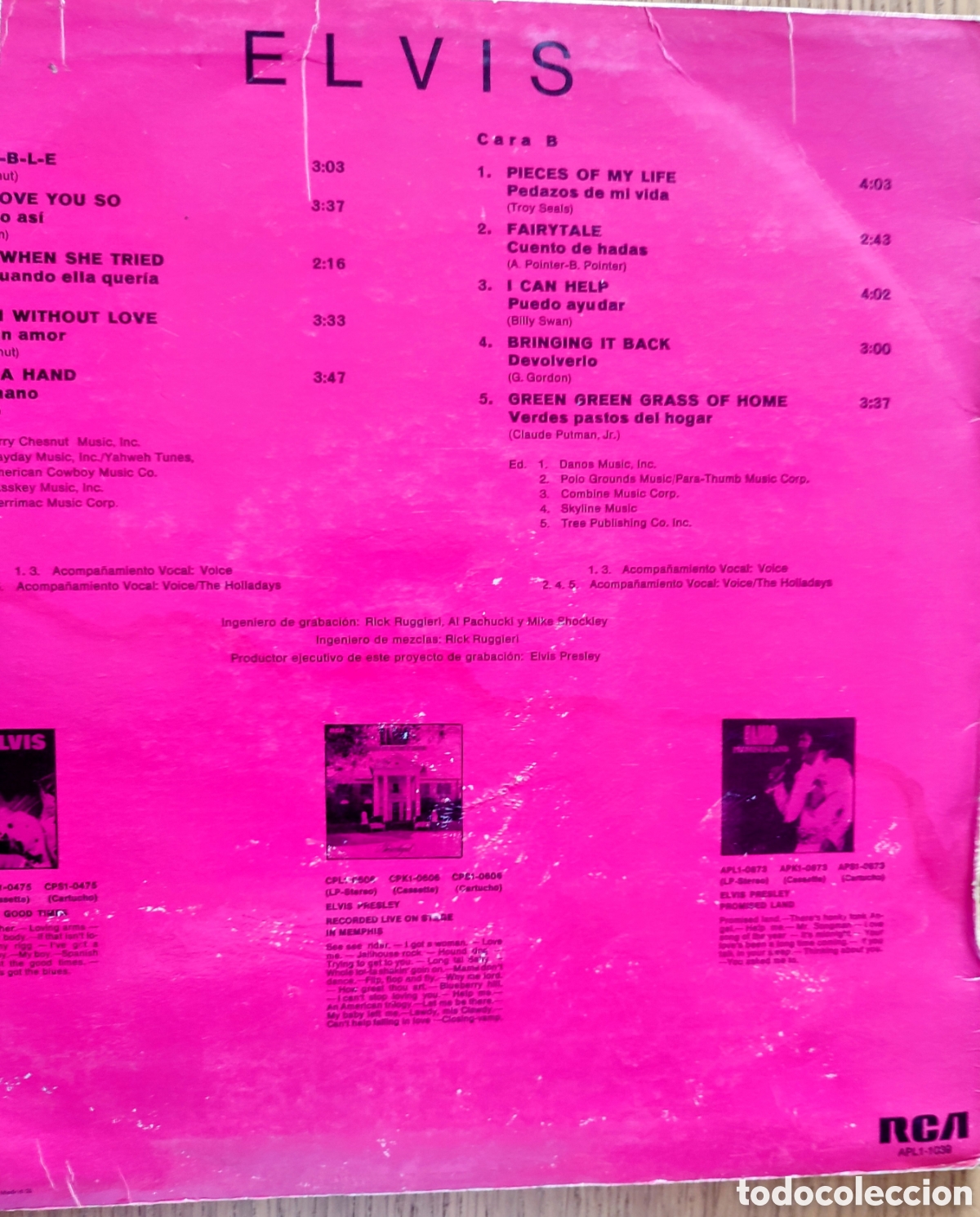 Discos de vinilo: LP CANTANTE INTERNACIONAL - Foto 2