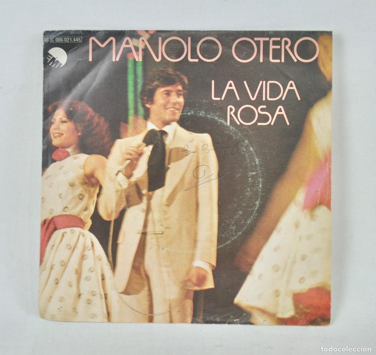 Discos de vinilo: Manolo Otero - La vida rosa