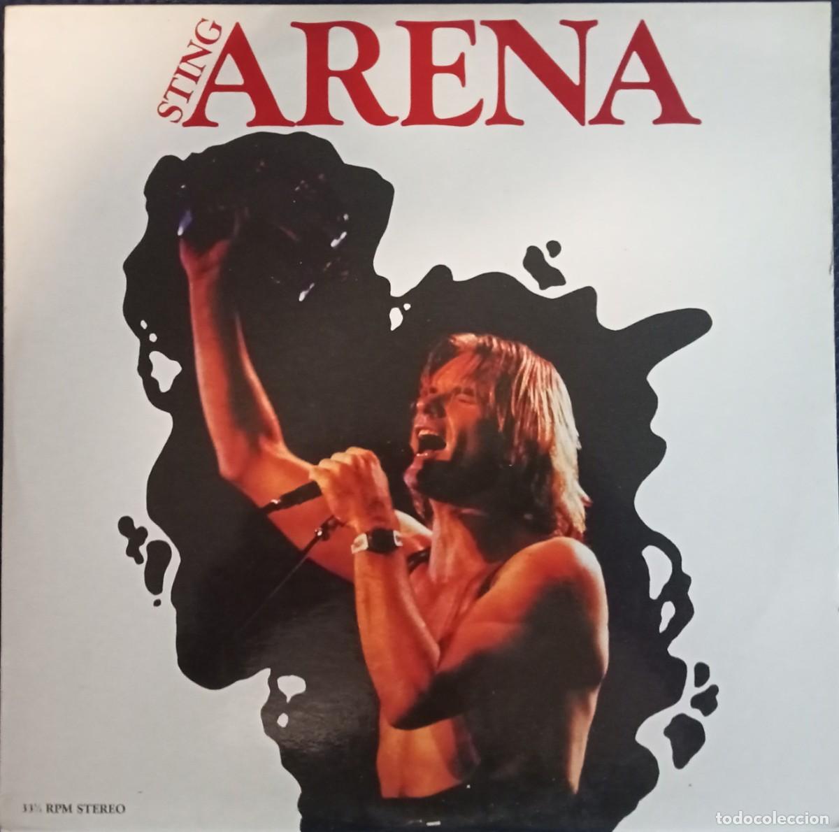 Discos de vinilo: Sting &rdquo;Arena&rdquo; 2lp live in Italy 1988, european pressing hard to find!!